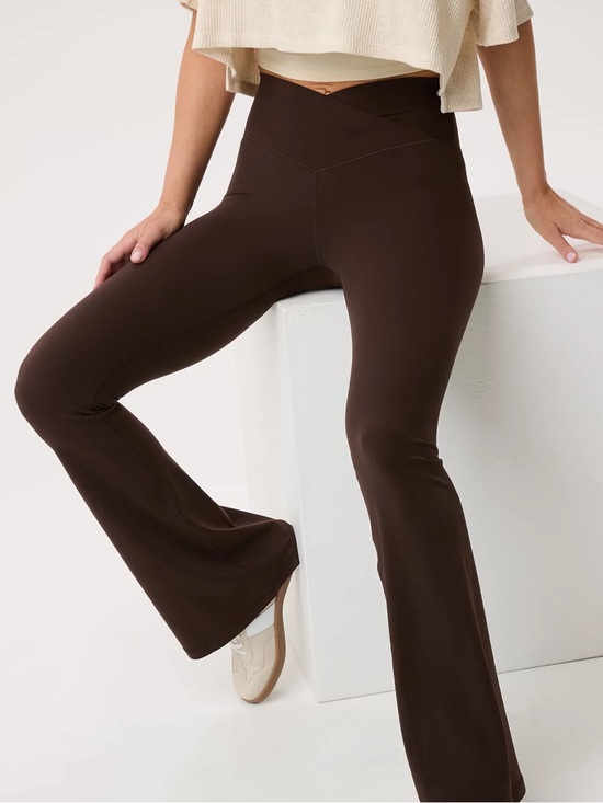aerie Pants - 2 OFFLINE By Aerie Real Me High Waisted Crossover Flare Leggings M x 2 Pairs
